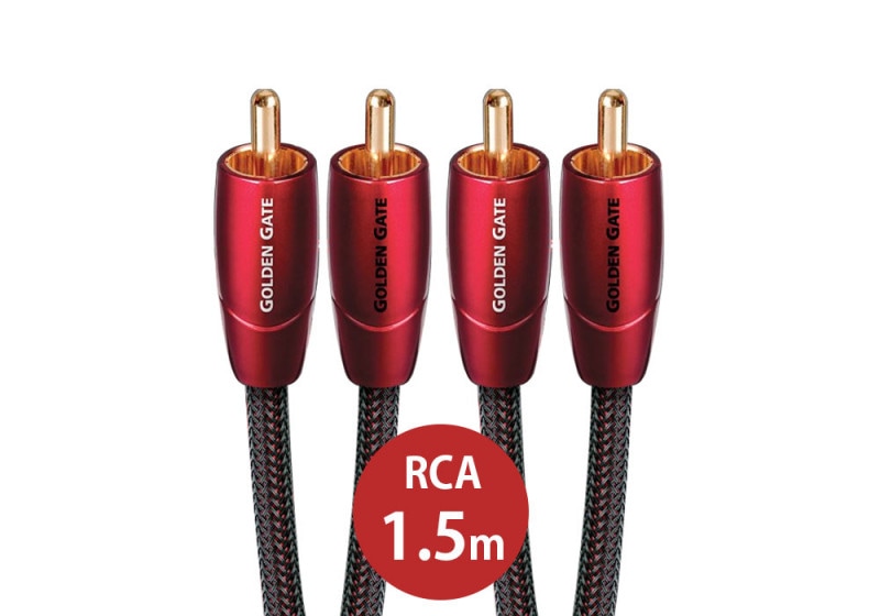 audioquest - GOLDEN GATE/1.5m��GOL/1.5M/RCA�ˡ�RCA���ڥ��ˡ�JP�աں߸˸¤ꡦ�߸�ͭ��¨Ǽ��