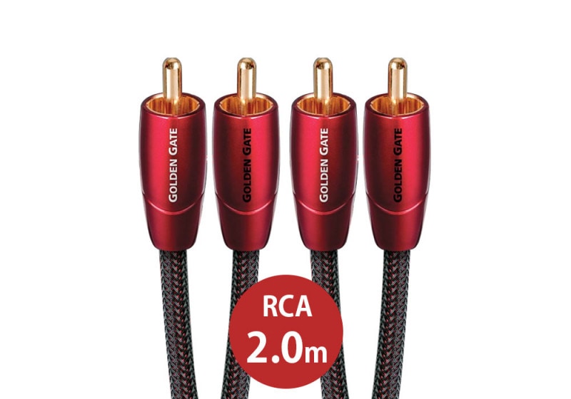 audioquest - GOLDEN GATE/2.0m��GOL/2M/RCA�ˡ�RCA���ڥ��ˡ�JP�աں߸˸¤ꡦ�߸�ͭ��¨Ǽ��