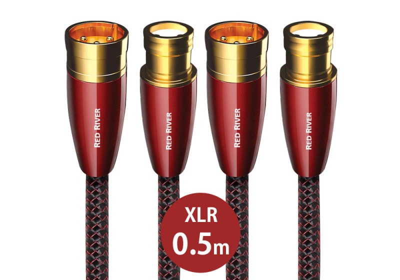 オーディオクエスト RED  /RCAケーブル Amazon | AudioQuest レッドリバーRCAアナログオーディオ相互