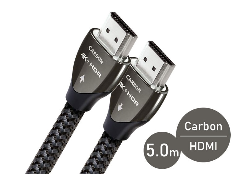 audioquest - HDMI2 CARBON/5.0m（HDMI2/CAR/5M）（4K・HDR対応・HDMI