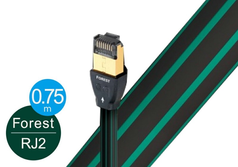 audioquest - RJ2 FOREST/0.75m��RJ2/FOR/0.75M�ˡʥ����ǥ�����LAN�����֥�ˡ�JP�աں߸�ͭ��¨Ǽ��