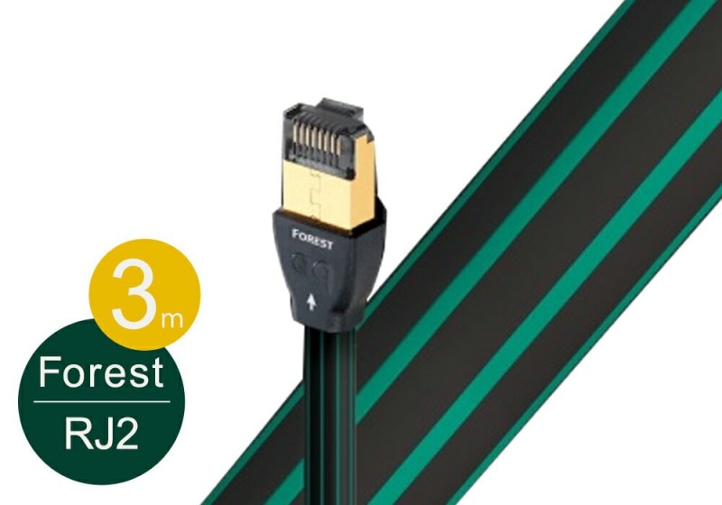 audioquest - RJ2 FOREST/3.0m��RJ2/FOR/3M�ˡʥ����ǥ�����LAN�����֥�ˡ�JP�աں߸�ͭ��¨Ǽ��