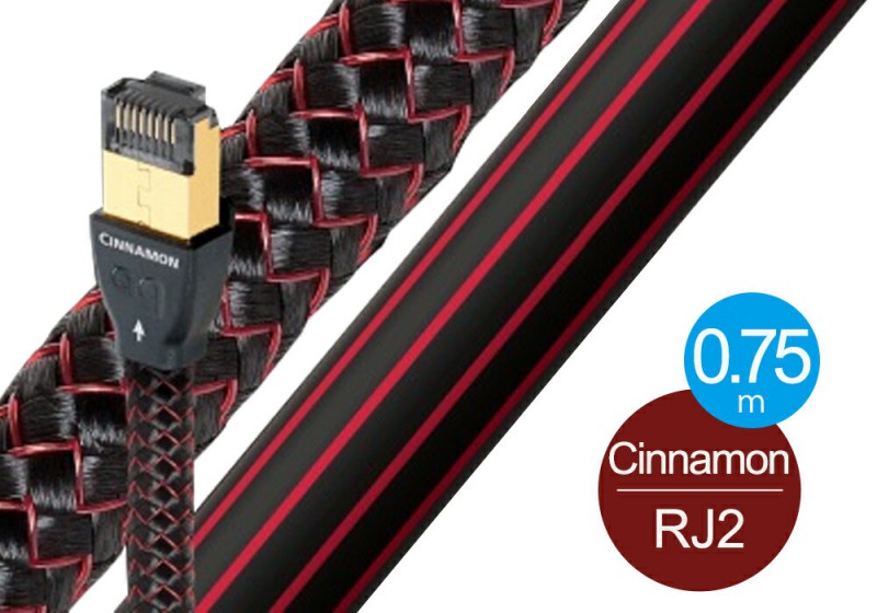 audioquest - RJ2 CINNAMON/0.75m��RJ2/CIN/0.75M�ˡʥ����ǥ�����LAN�����֥�ˡ�JP�աں߸�ͭ��¨Ǽ��