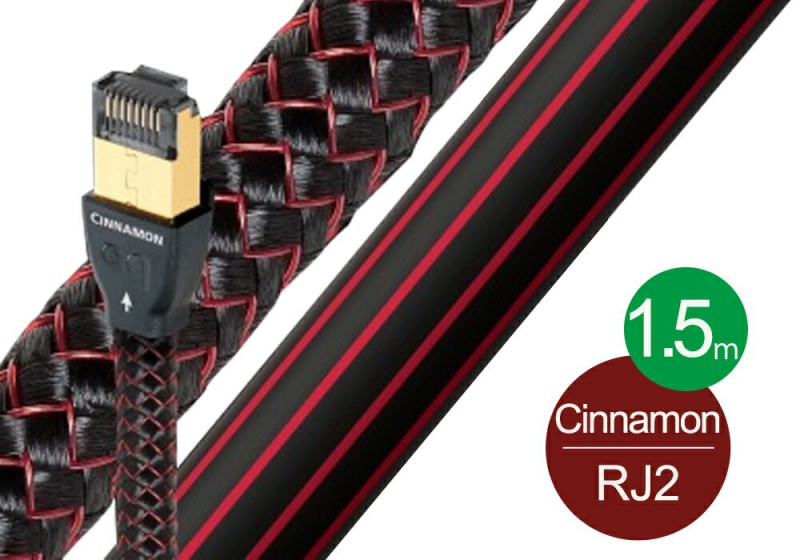 audioquest - RJ2 CINNAMON/1.5m��RJ2/CIN/1.5M�ˡʥ����ǥ�����LAN�����֥�ˡ�JP�աں߸�ͭ��¨Ǽ��