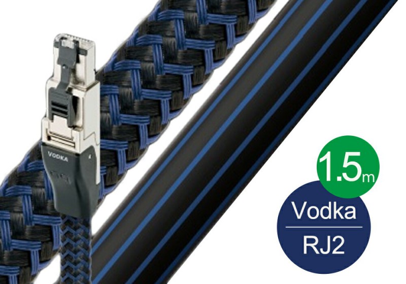 audioquest - RJ2 VODKA/1.5m��RJ2/VOD/1.5M�ˡʥ����ǥ�����LAN�����֥�ˡ�JP�աں߸�ͭ��¨Ǽ��