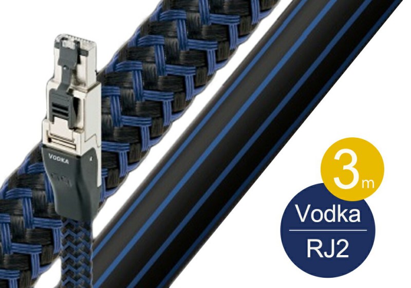 audioquest - RJ2 VODKA/3.0m��RJ2/VOD/3M�ˡʥ����ǥ�����LAN�����֥�ˡ�JP�աں߸�ͭ��¨Ǽ��
