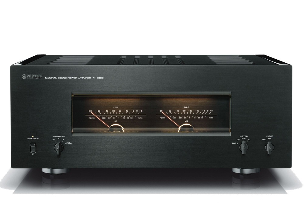 YAMAHA - M-5000/BP/ピアノ・ブラック（ステレオパワーアンプ）｛大型