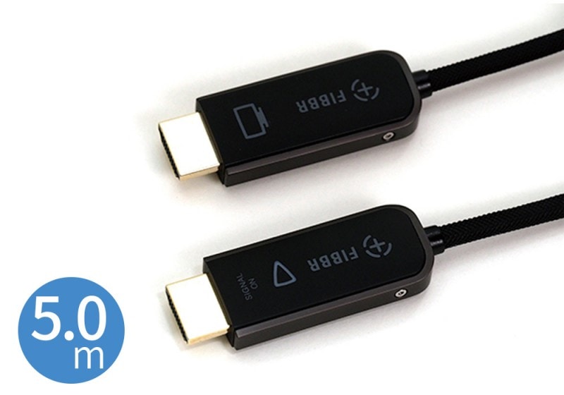 FIBBR King-A/5.0m HDMIケーブル FIBBR - King-A/5.0m（4K UHD対応・光HDMIケーブル）《JP》【完売