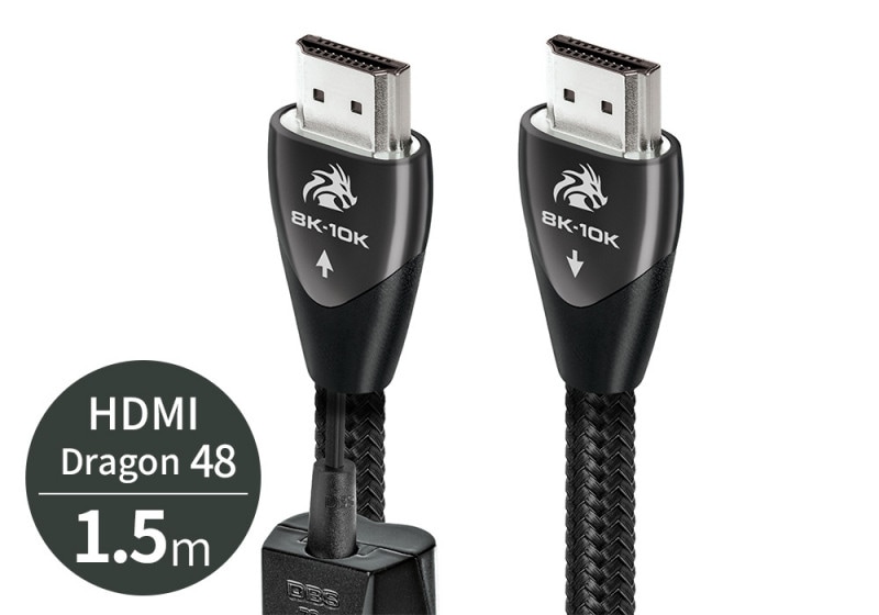 audioquest - HDMI Dragon48/1.5m��DRAGON48G/1.5M�ˡ�48Gbps��8K�б���HDMI�����֥�ˡ�JP�աڥ᡼��������ʡ�Ǽ���ϳ�ǧ�头Ϣ����