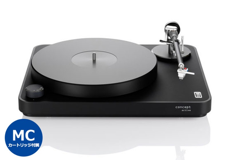 clearaudio - Concept Active MC�ʥե��Υ����饤�������إåɥե���ü����¢��MC�����ȥ�å���°��������ơ��֥�ˡ�JP�աڴ����