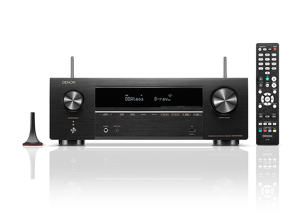 デノン Denon AVR-X1700H AVサラウンドレシーバー DENON - AVR-X1700H/K（AVRX1700HK）7.2ch・AVサラウンド