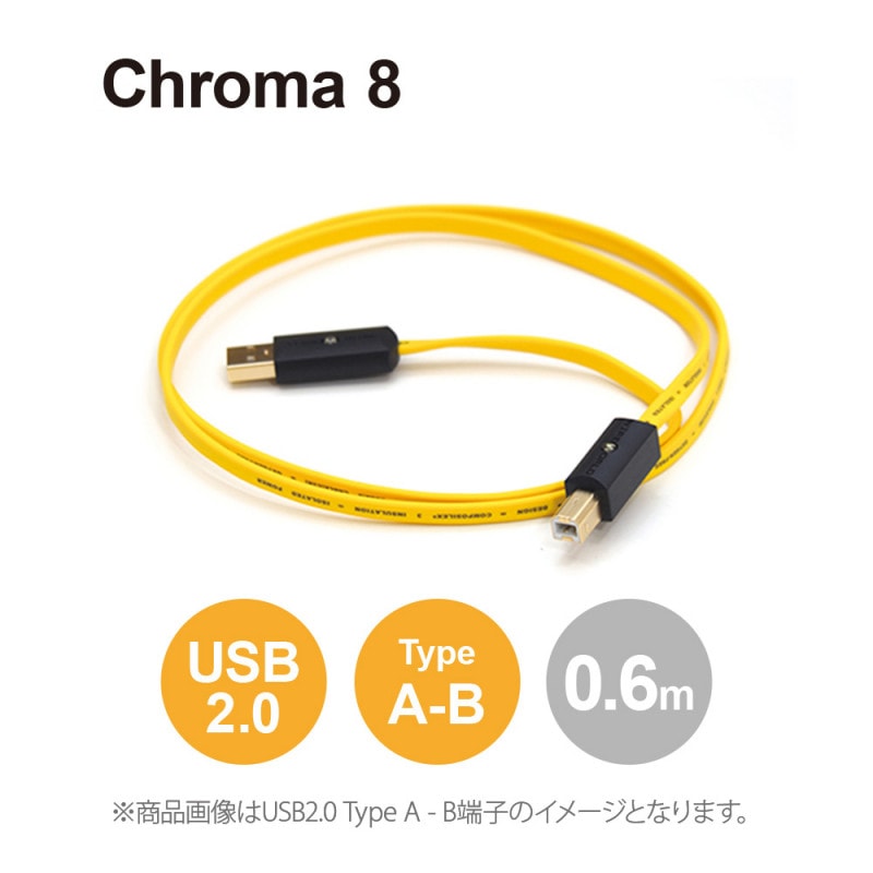 WIREWORLD - C2AB/0.6m��USB2.0�����֥롦A-B�ˡ�Chroma 8���JP�աڥ᡼��������ʡ�Ǽ���ϳ�ǧ�头Ϣ����