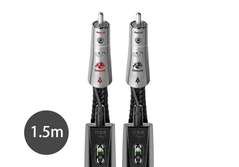 audioquest - Dragon/1.5m��DRAGON/1.5M/RCA�ˡ�RCA�����֥롦�ڥ��ˡڼ�������/�׻�����ѡۡ�JP�ա�Ǽ���ϳ�ǧ�头Ϣ����