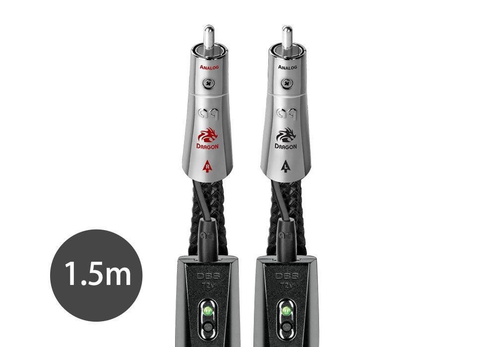 audioquest DBS 72V XLRケーブル 約1m 2本ペア訳あり品 AudioQuest