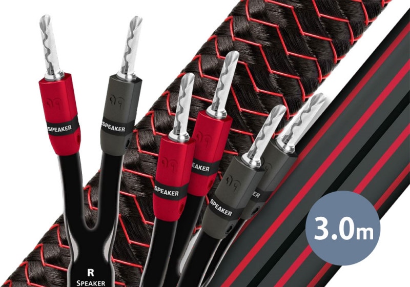 audioquest - RKT33.2/3M/B/SBW��ROCKET33.2�����ԡ����������֥롦3.0m��ξü�Хʥʥץ饰�����󥰥�Х��磻�䡼���ڥ��ˡ�JP�աڥ᡼��������ʡ�Ǽ���ϳ�ǧ�头Ϣ����