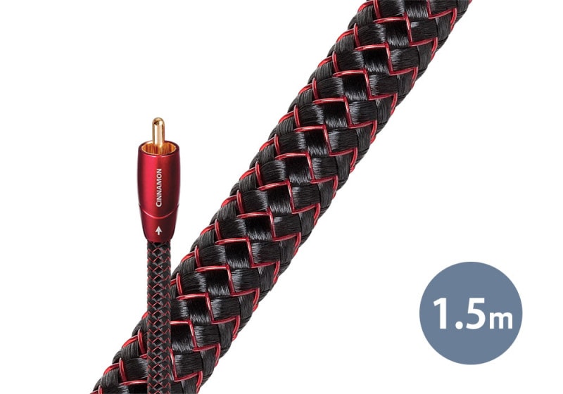 audioquest - Digital Coax Cinnamon/1.5m��DIG/CIN/1.5M�ˡ�1�ܡ�Ʊ���ǥ����륱���֥롦ξüRCA�ˡ�JP�աں߸�ͭ��¨Ǽ��