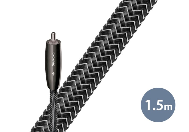 audioquest - Digital Coax Diamond/1.5m��DIG/DIA/1.5M�ˡ�1�ܡ�Ʊ���ǥ����륱���֥롦ξüRCA�ˡ�JP�աڴ����
