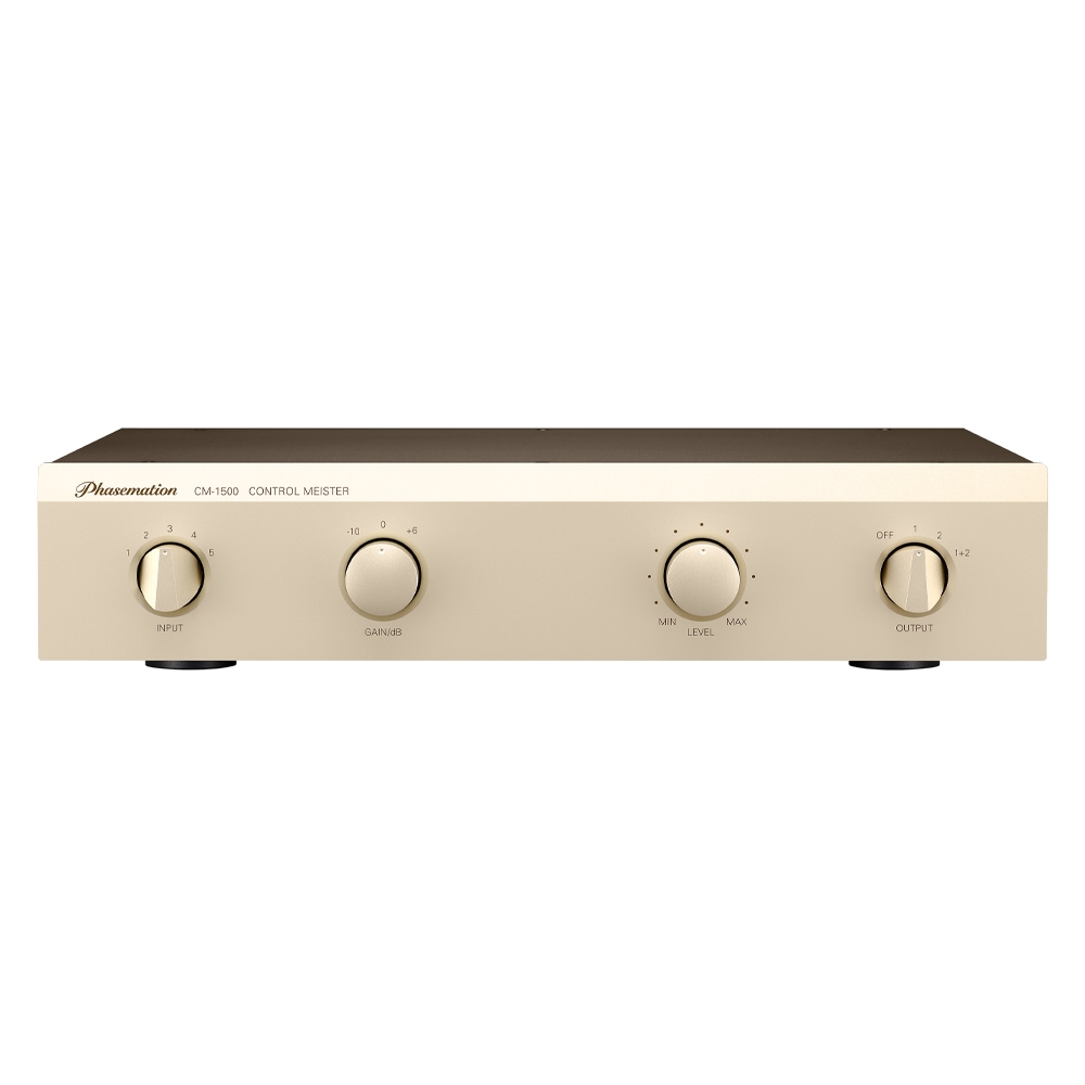 パッシブプリアンプ オーディオ機器 15K/95K Phasemation - CM-1500（パッシブ・プリアンプ）《JP》【メーカー直送