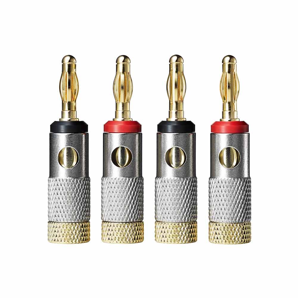 audio-technica - AT6303a（4個1組）バナナプラグ・サイド接続タイプ