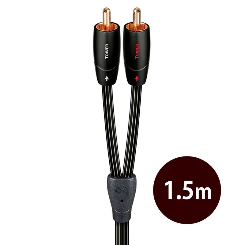 audioquest - TOWER/1.5m��TOWER/1.5M/RCA�ˡ�RCA�����֥롦�ڥ��ˡ�JP�աں߸�ͭ��¨Ǽ��