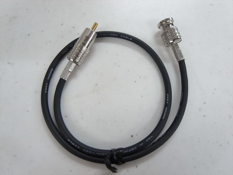 MOGAMI - 2964�ǥ����� BNC-RCA�Ѵ������֥�/0.5����JP-u��