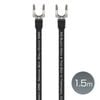audioquest - Black Hole/1.5m��BLACKGROUND/1.5M�˥����������֥롦1.5m��ξü�٥ץ饰��JP�աں߸�ͭ��¨Ǽ��