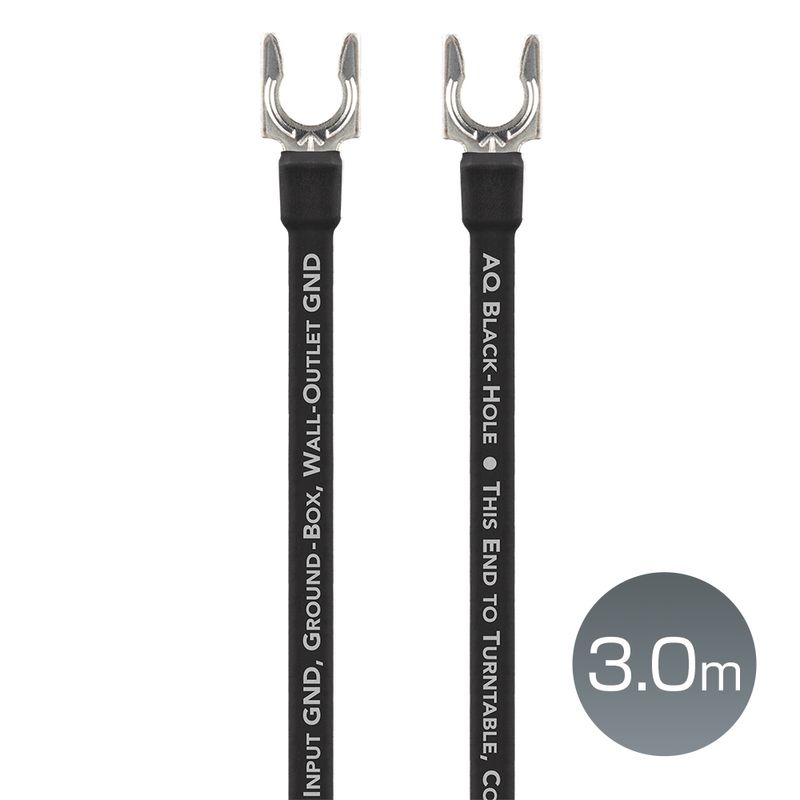 audioquest - Black Hole/3.0m��BLACKGROUND/3M�˥����������֥롦3.0m��ξü�٥ץ饰��JP�աڥ᡼��������ʡ�Ǽ���ϳ�ǧ�头Ϣ����
