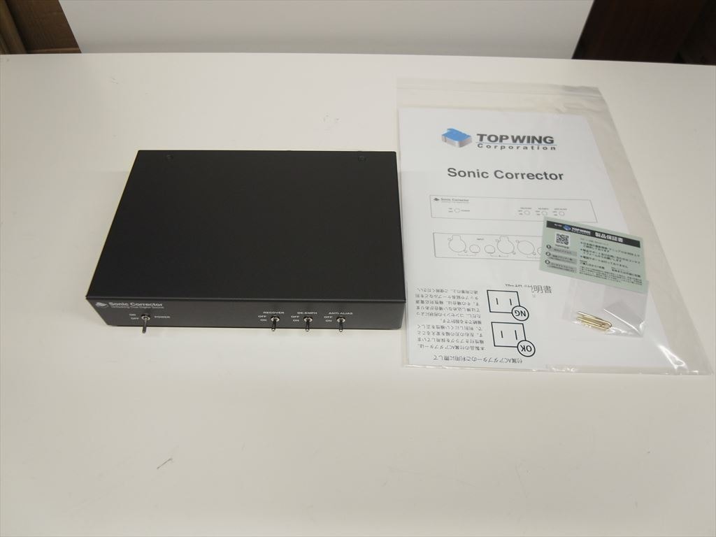 TOP WING - Sonic Corrector『B級品』《JP-u》 | | オーディオ