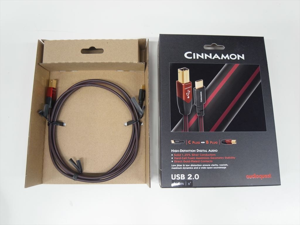 audioquest - USB2 CINNAMON/1.5m/CB《JP-u》 | | オーディオ