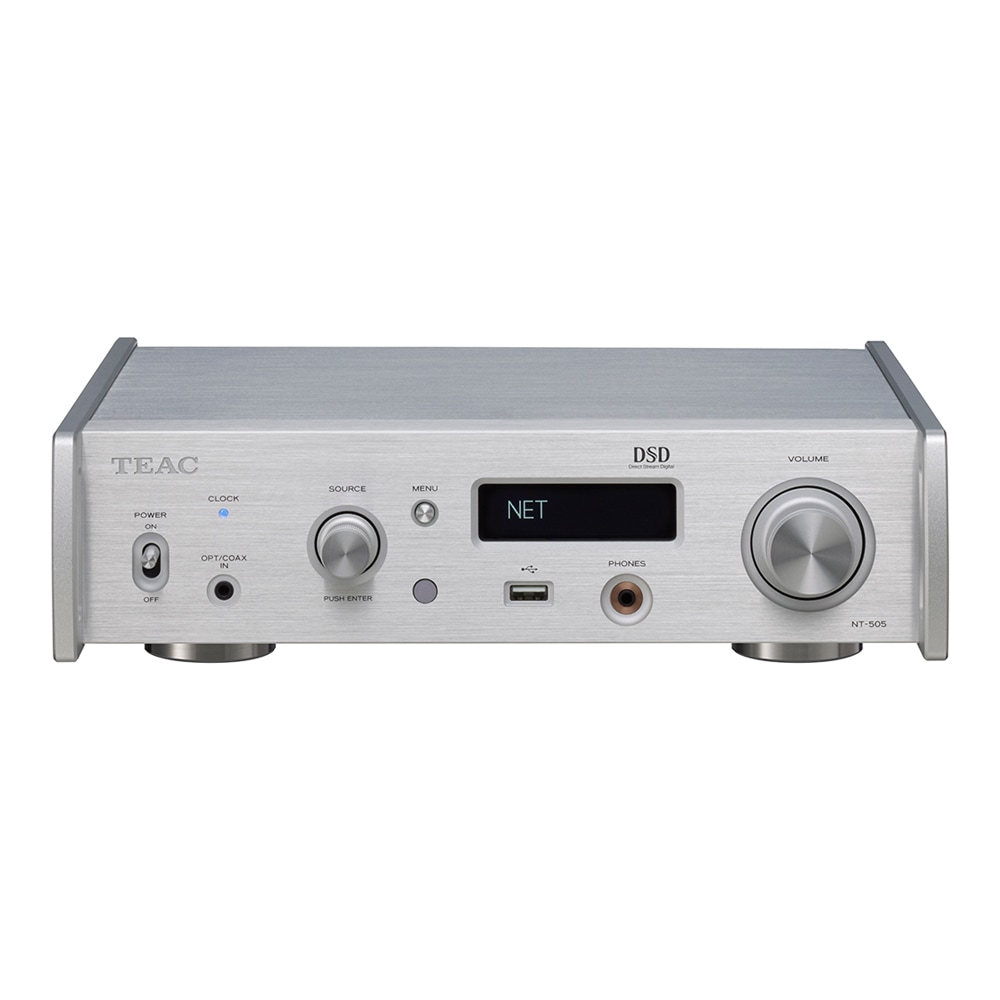 TEAC - NT-505-X（シルバー）（USB DAC・ネットワークプレーヤー）《JP  