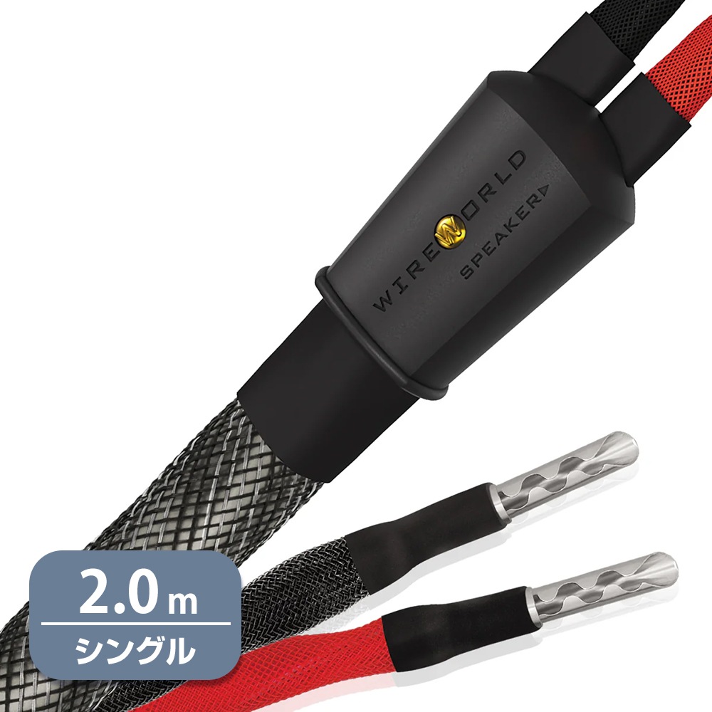 WIREWORLD - SES10/2.0m（スピーカーケーブル・シングルワイヤー・ペア