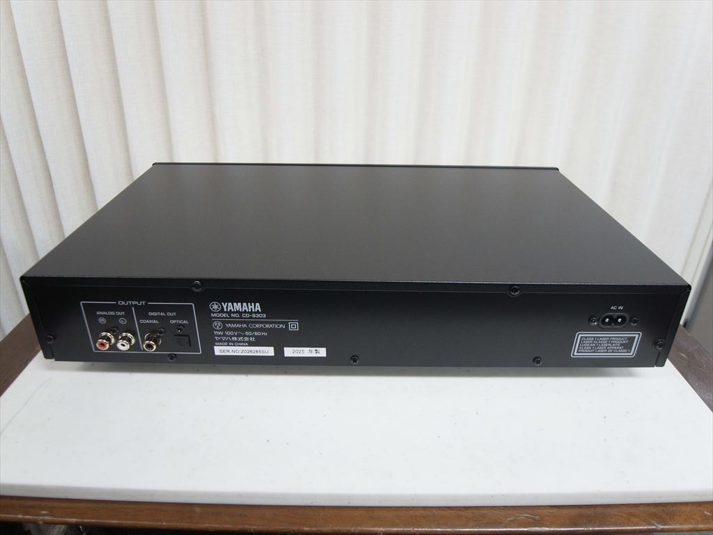 YAMAHA - CD-S303/ブラック『B級品』《JP-u》 | | オーディオ
