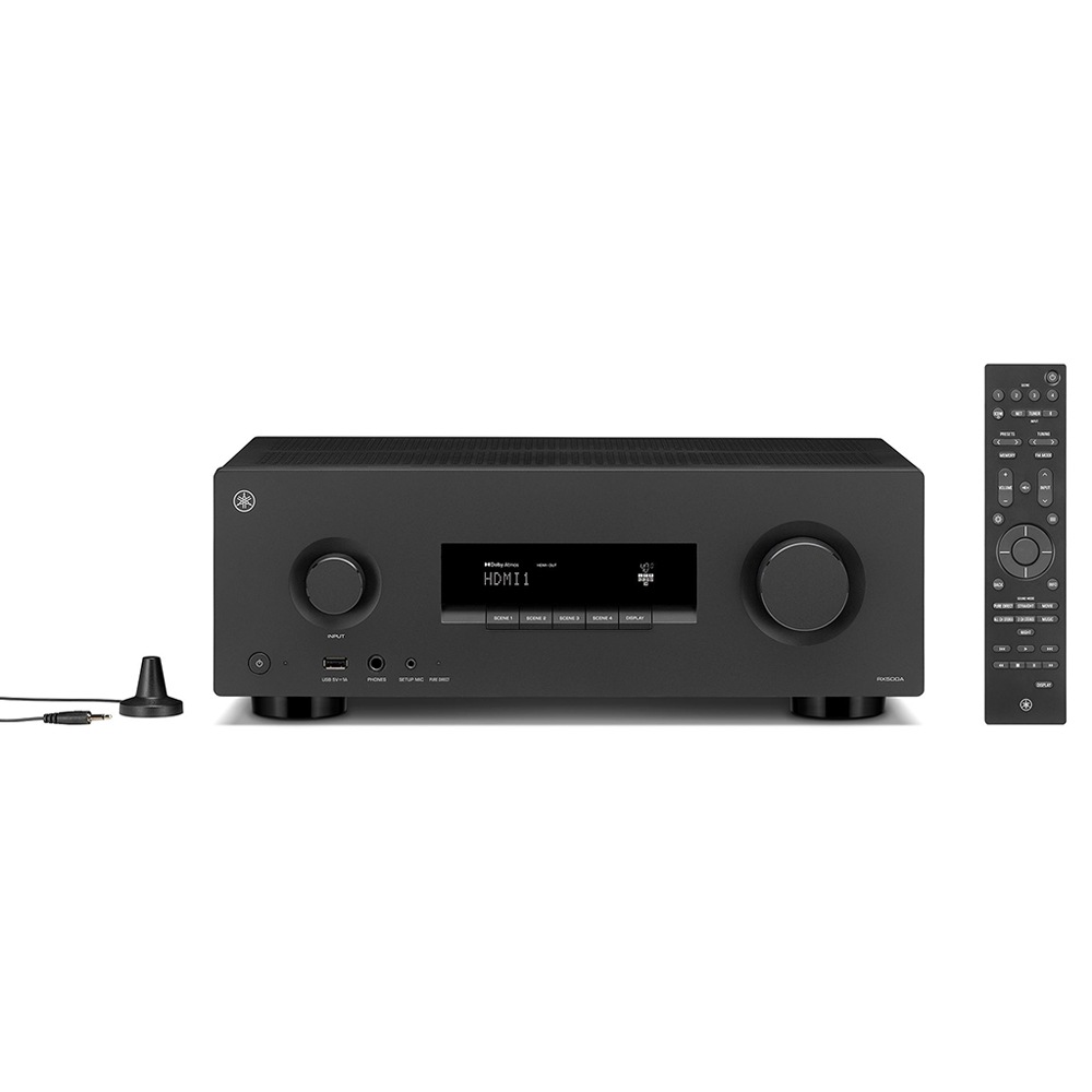 YAMAHA - RX-500A（ブラック）（7.1chネットワークAVレシーバー）《JP