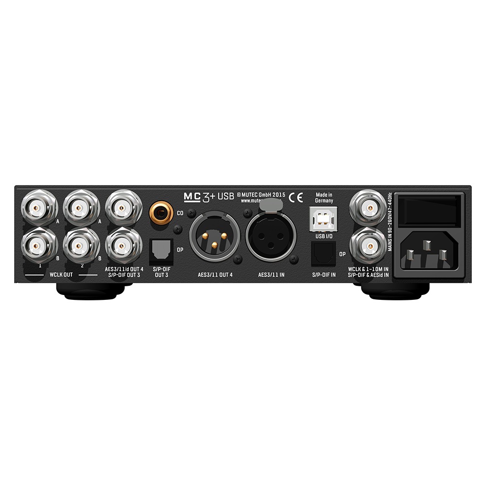 MUTEC - MC-3+USB/Black（USB デジタルオーディオ・マスター