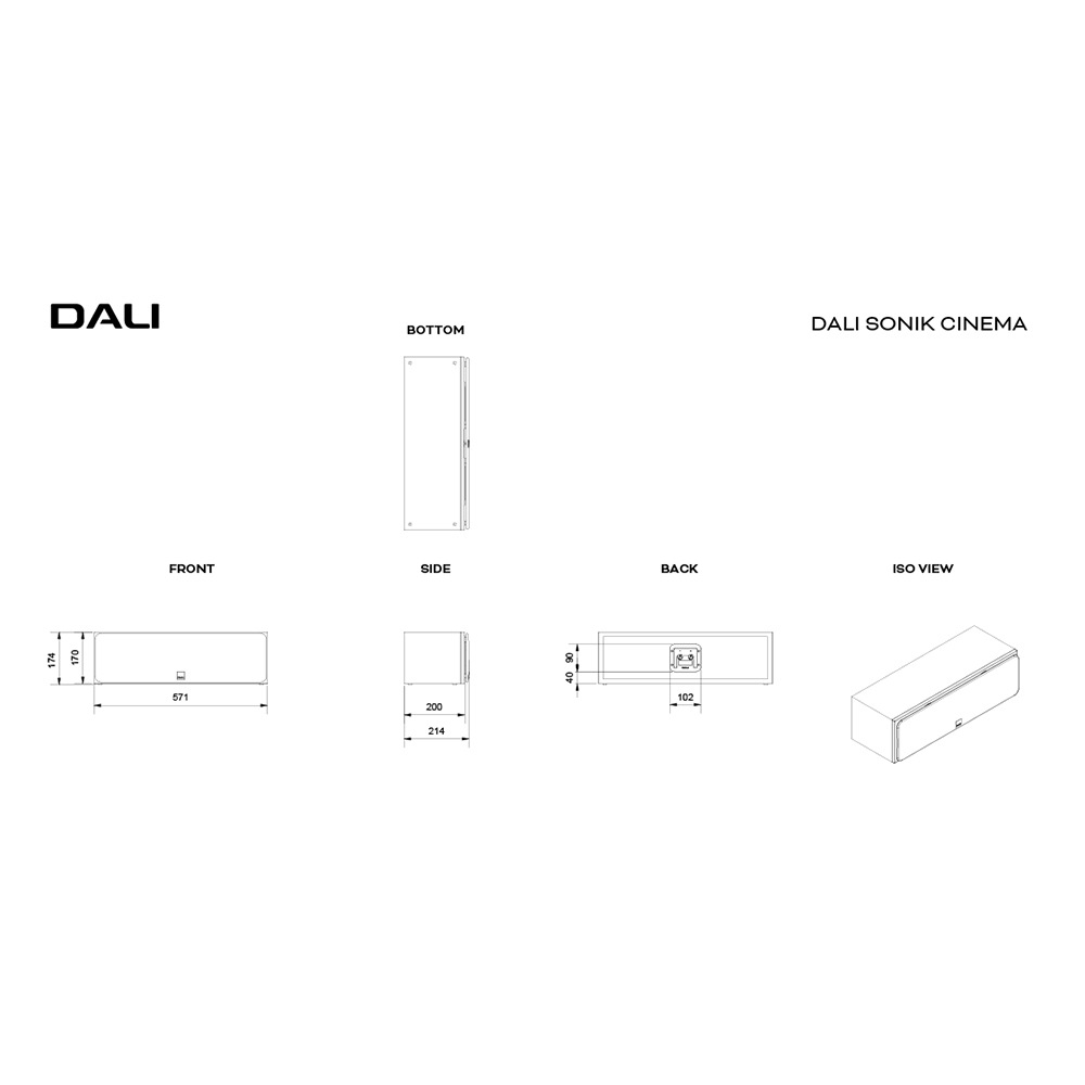 DALI - SONIK CINEMA/BA/�֥�å����å����SONIK/CINEMA/BA�ˡ�1�ܡ˥��󥿡����ԡ�������JP�աں߸�ͭ��¨Ǽ��