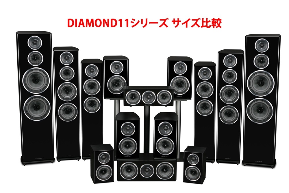 Wharfedale - DIAMOND11.1/ブラック(ペア)《JP》【完売 Wharfedale - DIAMOND11.1/ブラック(ペア)《JP》【完売