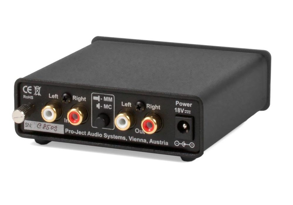 Pro-Ject PHONOBOX/SL スタンダードMM/MCフォノアンプ Pro-Ject - PHONOBOX/SL（スタンダードMM/MCフォノアンプ）《JP