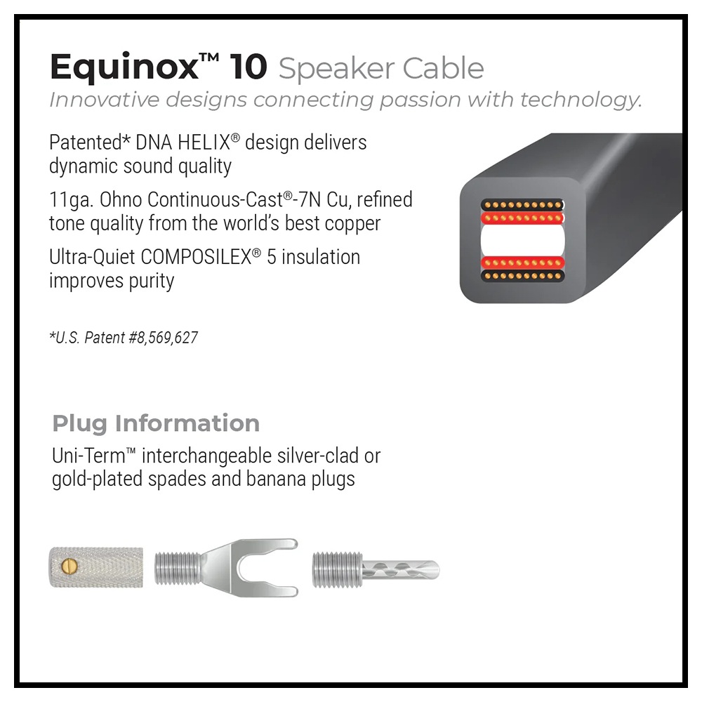 WIREWORLD - EQS10/2.5m�ʥ��ԡ����������֥롦���󥰥�磻�䡼���ڥ�/��ü������ˡ�Equinox 10��ڼ�������/�׻�����ѡۡ�JP�ա�Ǽ���ϳ�ǧ�头Ϣ����