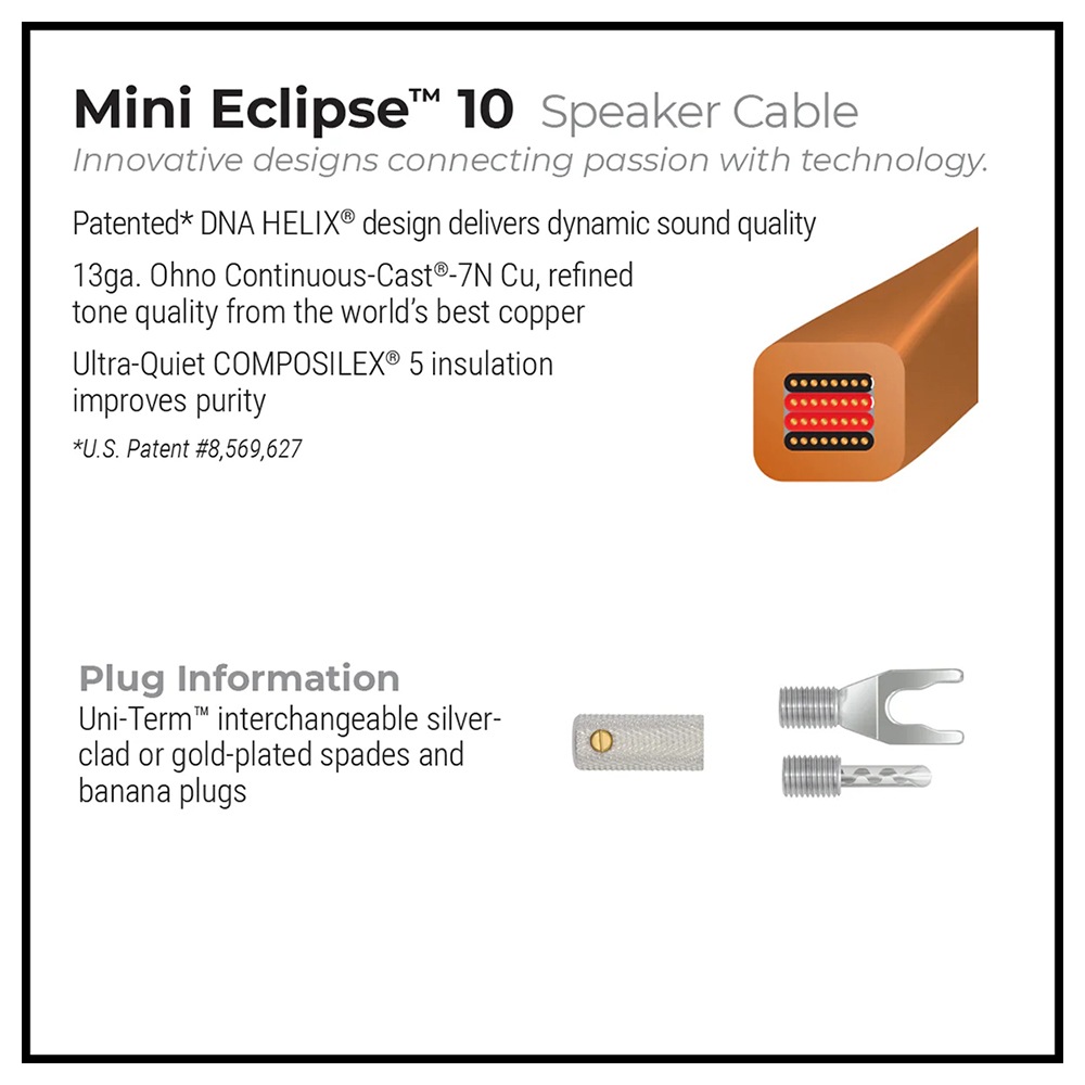 WIREWORLD - MES10/3.0m�ʥ��ԡ����������֥롦���󥰥�磻�䡼���ڥ�/��ü������ˡ�Mini Eclipse 10��ڼ�������/�׻�����ѡۡ�JP�ա�Ǽ���ϳ�ǧ�头Ϣ����