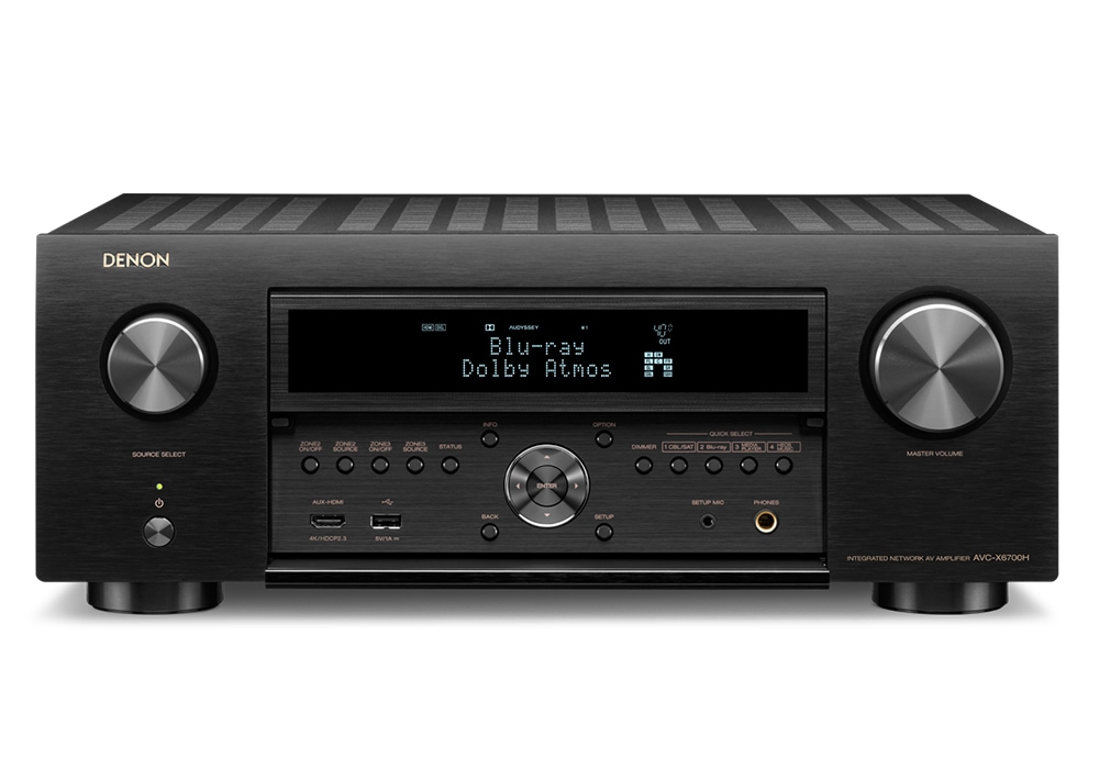 プレミアムAVサラウンドアンプDENON AVC-X6700H DENON - AVC-X6700H/ブラック（11.2ch AVサラウンドアンプ）《JP