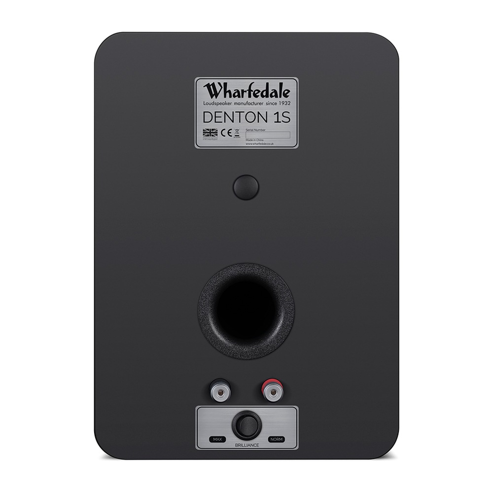Wharfedale - Denton 1S/ブラック（ペア）ブックシェルフスピーカー
