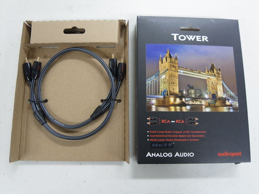 audioquest - TOWER/0.6M/RCA《JP-u》