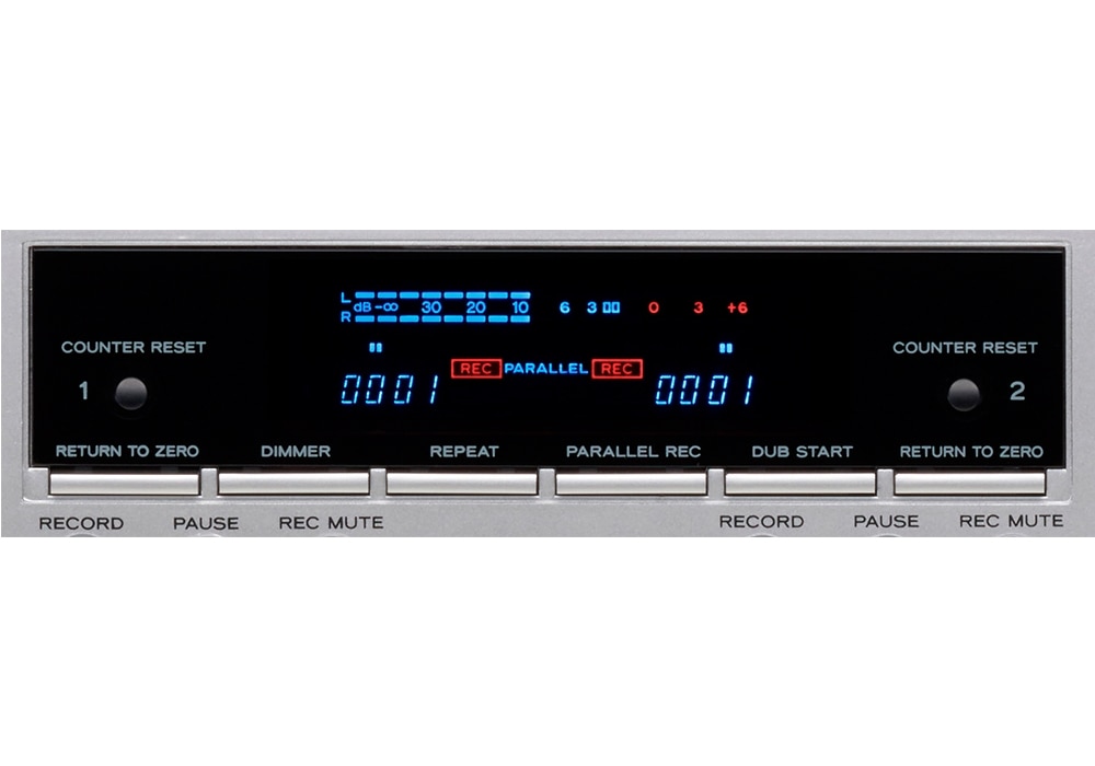 【極美品】TEAC W-1200 取説・リモコン・元箱・オーディオケーブル付 W-1200 ダブルカセットデッキ TEAC