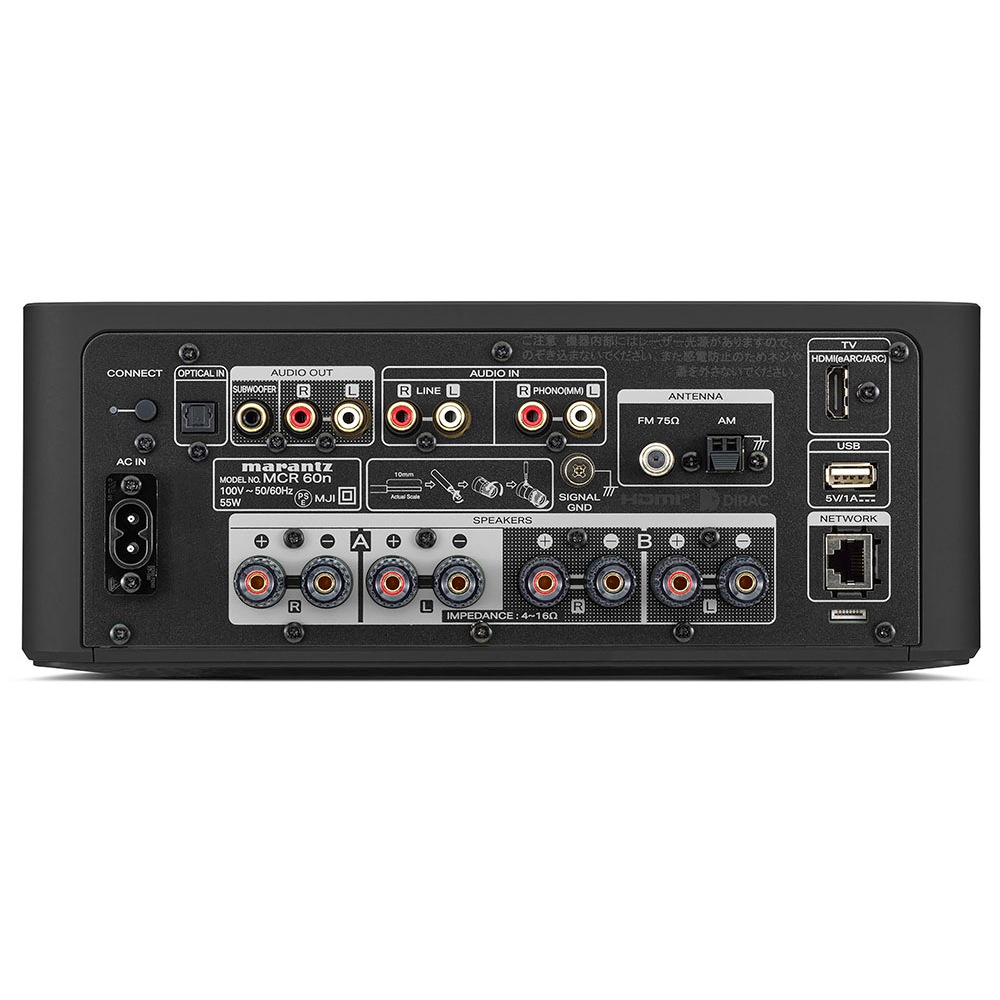marantz - MCR60n/ブラック（MCR60N/FB）ネットワークCDレシーバー《JP