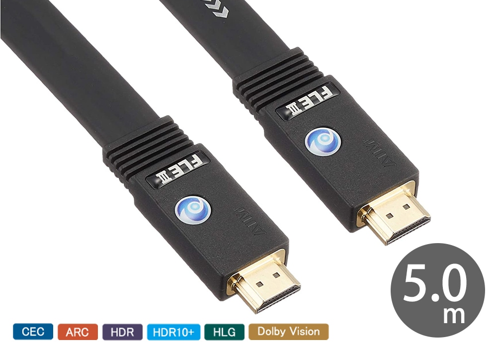 エイム電子 HDMIフラットケーブル【SII】 FLS2-015 AIM エイム電子 HDMIフラットケーブル【SII】 FLS2-015 AIM Amazon