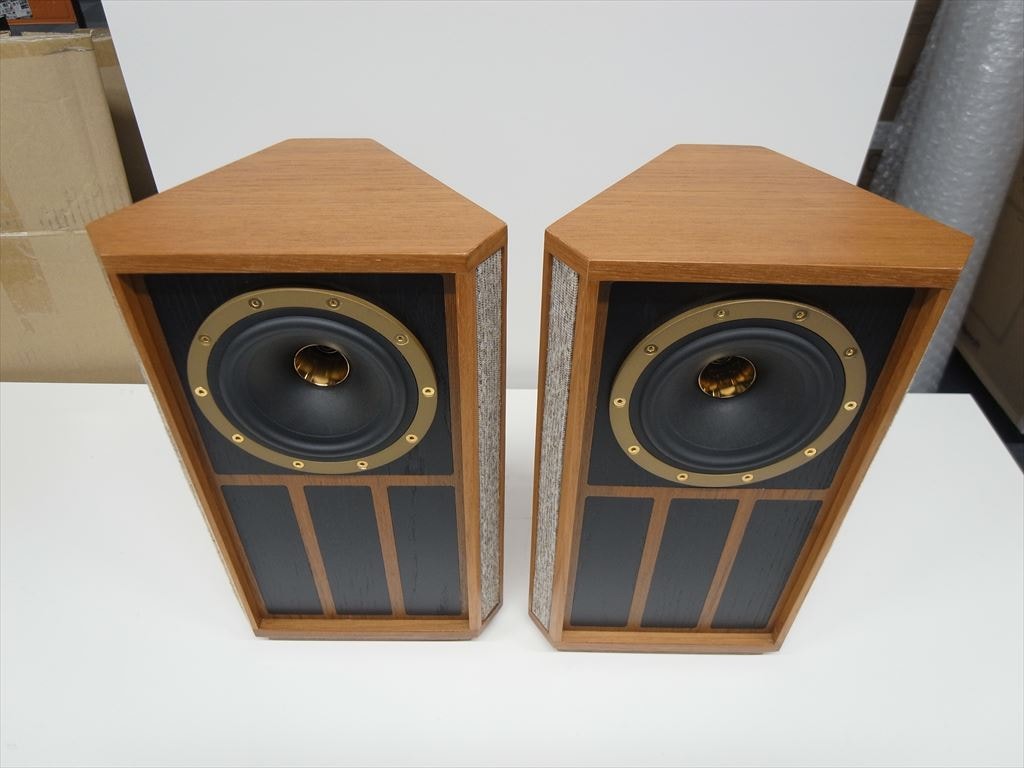 タンノイAUTOGRAPH MINI『ペア』のスピーカーベースオーダーメイド仕様 TANNOY - AUTOGRAPH-MINI/チーク（ペア）《JP-u》 | | オーディオ