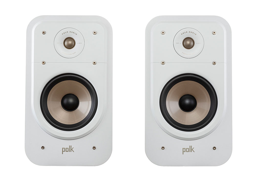 Polk Audio - ES20/WHT/ホワイト（ペア）ブックシェルフスピーカー《JP