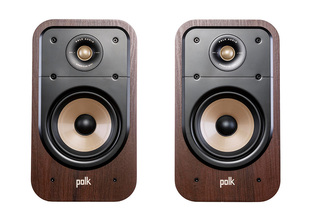 Polk Audio - ES20/BRN/ブラウン（ペア）ブックシェルフスピーカー《JP