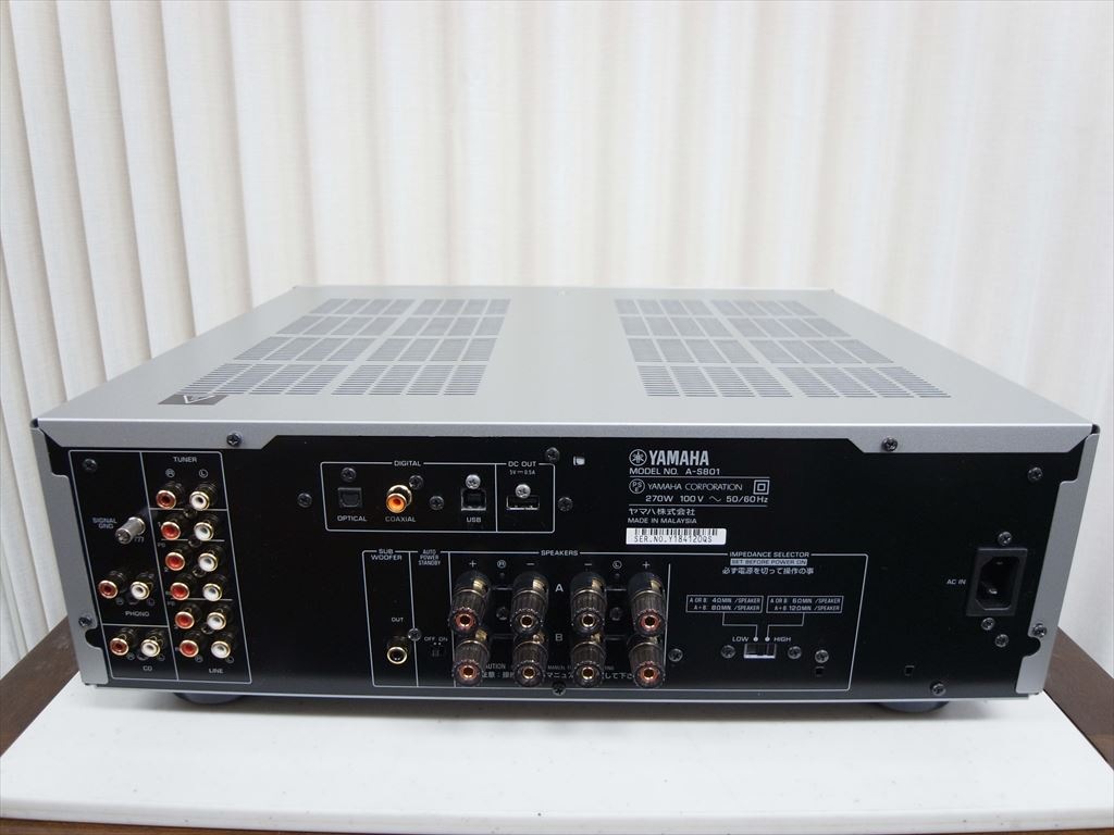 YAMAHA - A-S801/シルバー《JP-u》 | | オーディオ、ホームシアターの