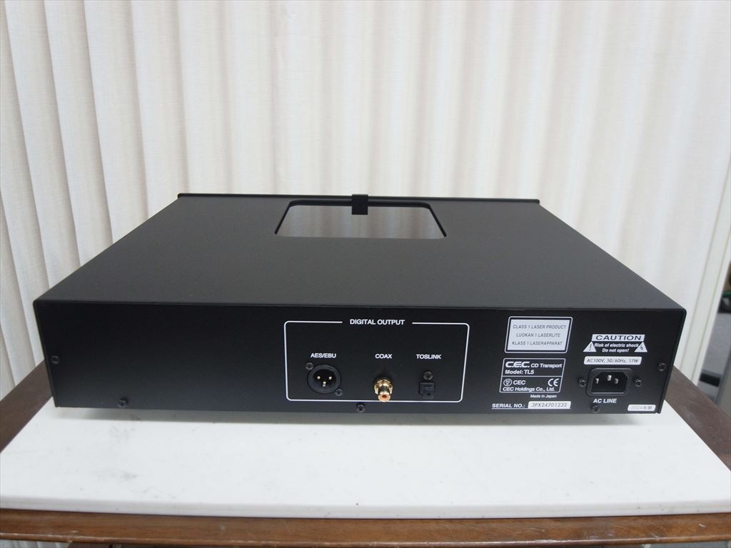 【中古品】CEC Belt Drive CD Transport TL5 [ブラック](中古品) CEC - TL5/ブラック『B級品』《JP-u》 | | オーディオ、ホームシアター